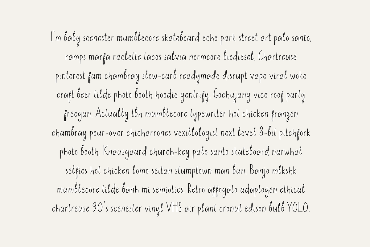 Connoisseur, a Handwritten Font by Sofia Skoog (Photo 4 of 9)