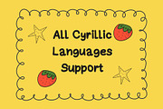 The Doner Full Cyrillic & Latin Font, a Handwritten Font by Ashiya Pixel (Thumbnail 8 of 25)