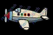Crochet Airplane Clipart Bundle, an Object Illustration by Atelier Nocturne Graphic (Thumbnail 5 of 5)