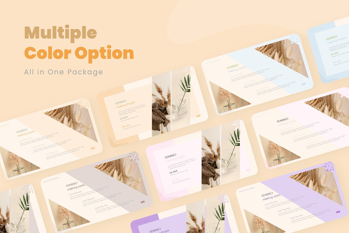 Femino Aesthetic Powerpoint, a Presentation Template by NecrolitSlide (Photo 11 of 11)