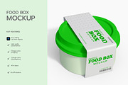 Simple Food Box Mockup, a Product Mockup by graphypix (Thumbnail 2 of 4)