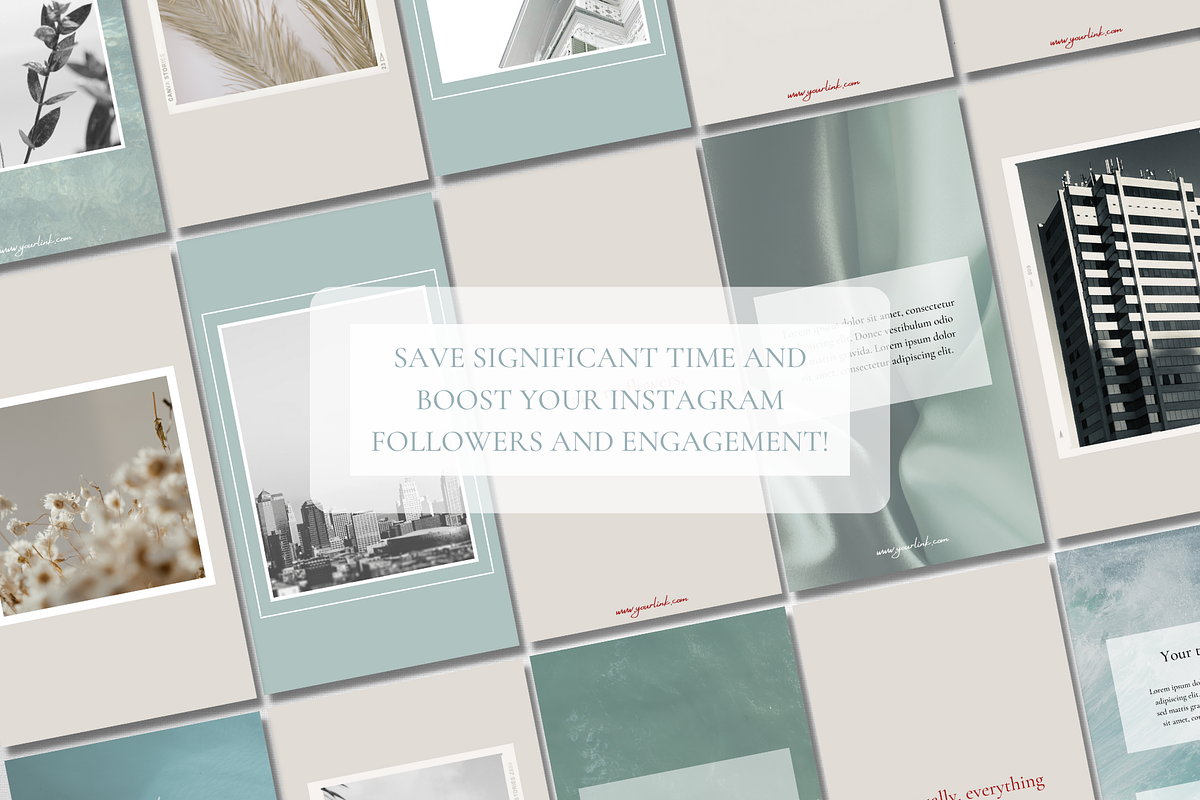 Ocean Instagram Story Templates, a Social Media Template by IRISEA DESIGNS (Photo 5 of 6)