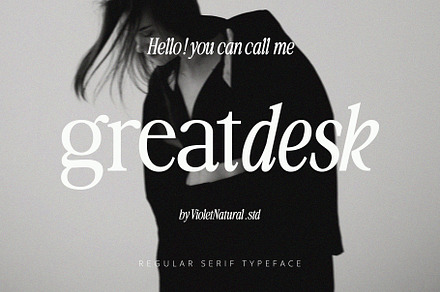 Greatdesk Serif Typeface