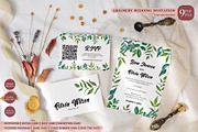 Greenery wedding Invitation Suite, an Invitation Template by Beyond Muse (Thumbnail 1 of 10)