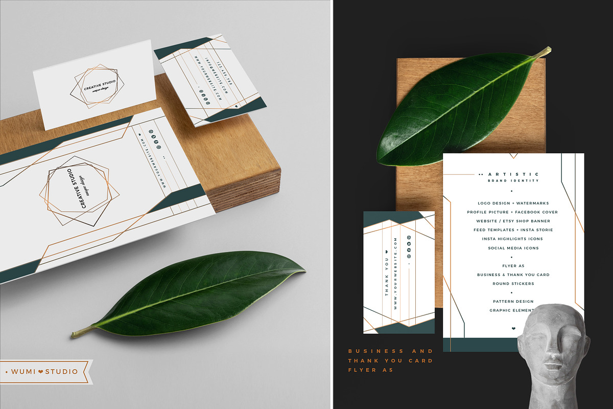 Artistic Branding, a Branding & Logo Template by Wumi Studio (Photo 5 of 11)