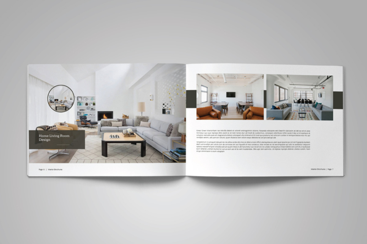 Interior Lanscape Catalog/Brochure, a Brochure Template by Alhaytar (Photo 4 of 10)