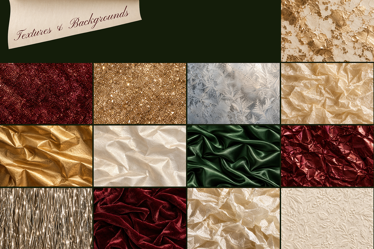 Christmas Collage Kit | PNG Elements, an Object Graphic by Serenefeeling (Photo 19 of 21)
