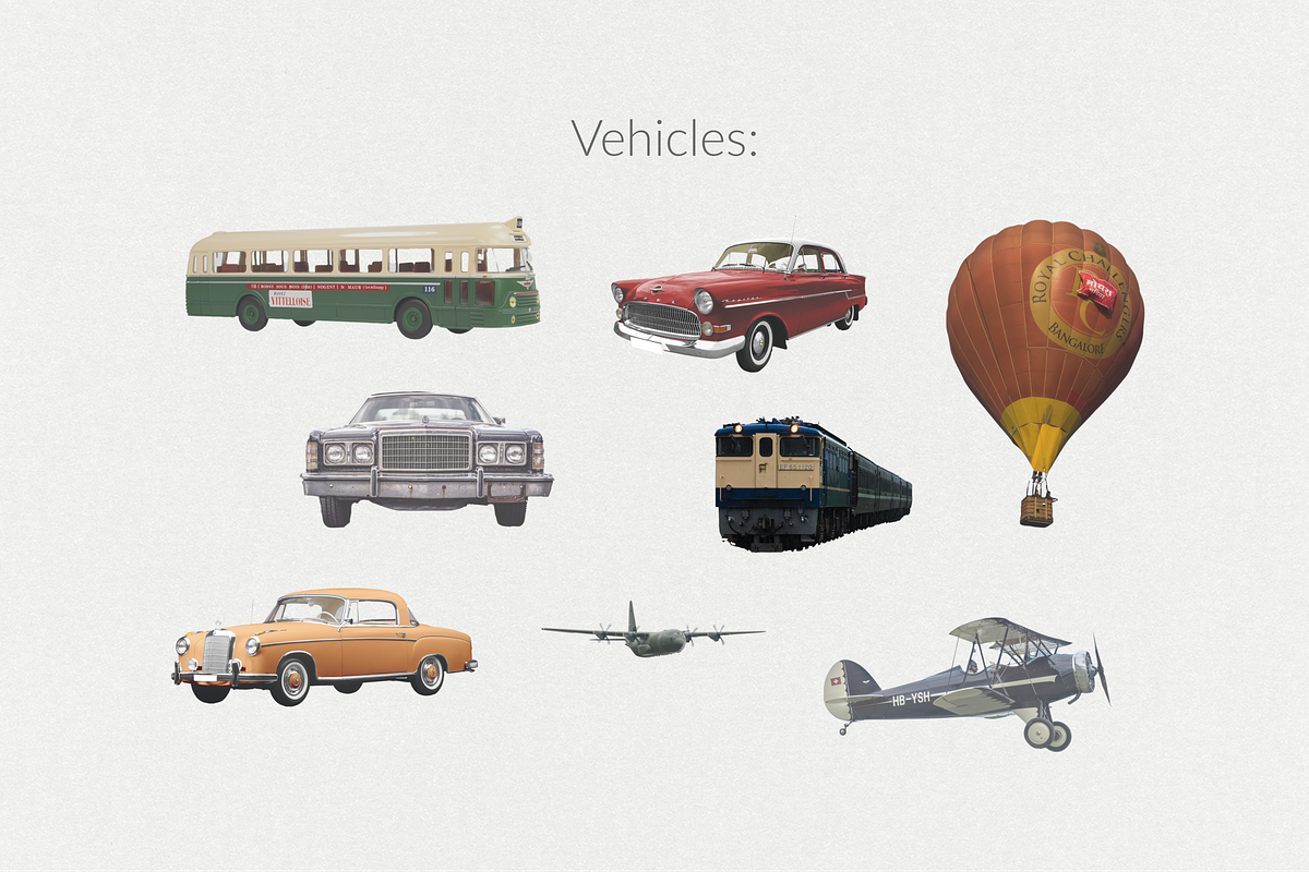 250+ Elements - Collage Creator Pack, an Object Graphic by Digi Life (Photo 25 of 32)