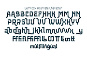 Gemrock Font Family, a Sans Serif Font by TypeClassHeroes (Thumbnail 9 of 10)