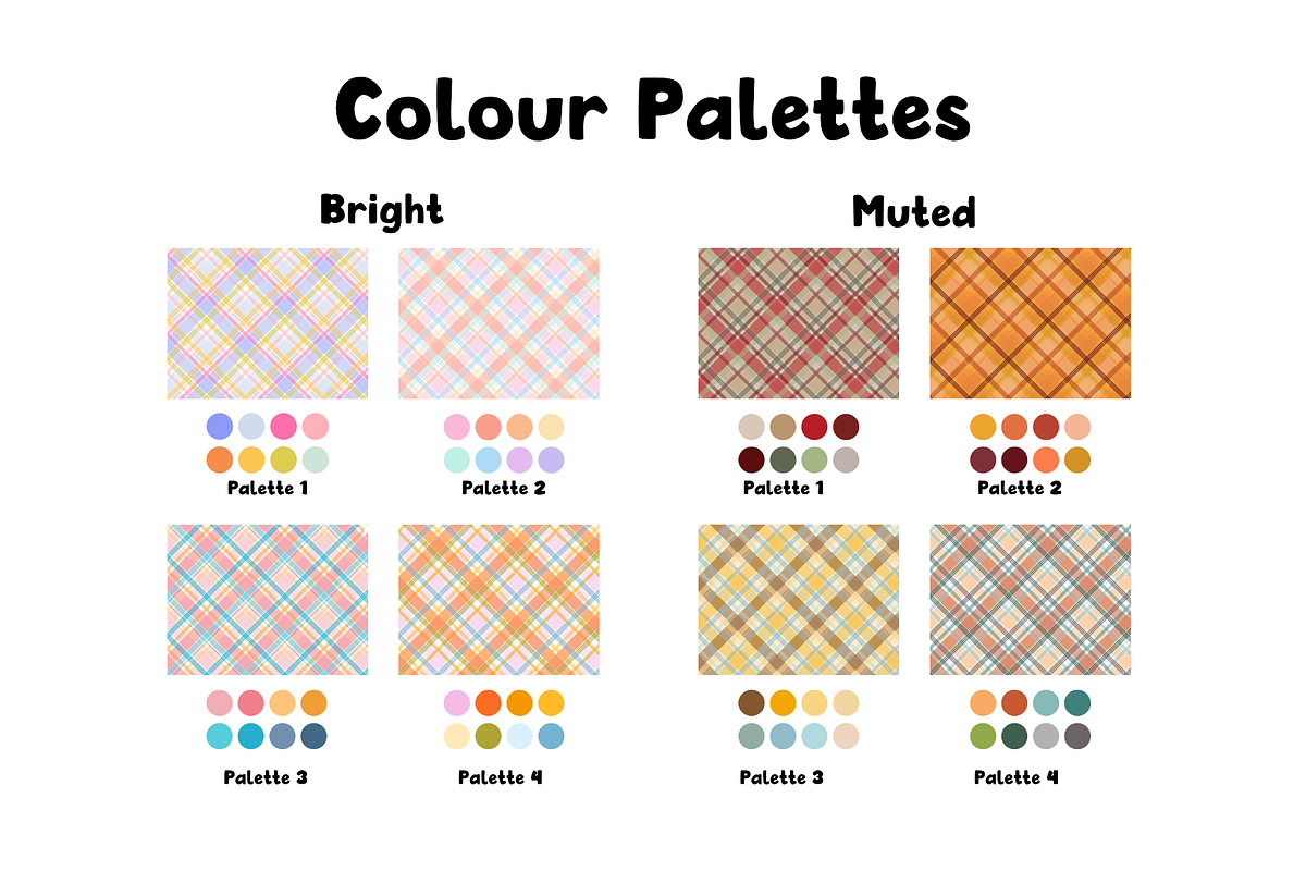 Plaid Patterns 2.0 for Procreate, a Brush Add-On by Design av MAD (Photo 9 of 10)