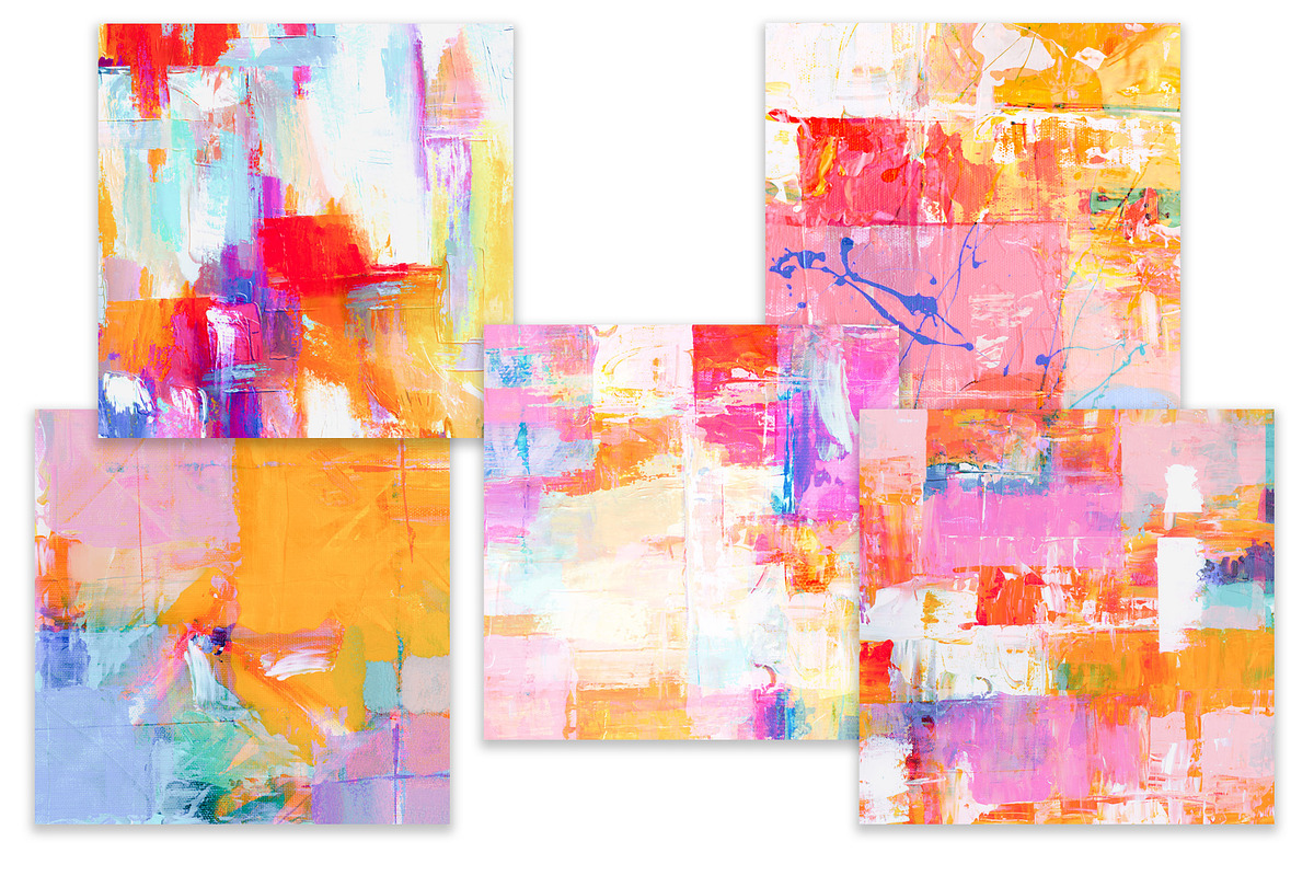 Dulcibella Abstract Painted Textures, a Texture Graphic by Wild Twig Co (Photo 4 of 6)