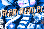 Sentinel - bold comic book logo font, a Handwritten Font by Comicraft Fonts (Thumbnail 5 of 8)