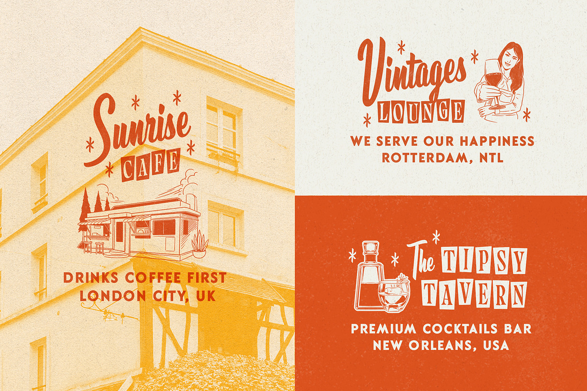 Signs Painted - Display Font, a Script Font by Edignwn Type (Photo 5 of 10)