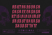 Riseria Typeface, a Blackletter Font by alit design (Thumbnail 19 of 20)
