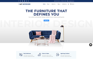 AT Interior -Furniture Shop WP Theme