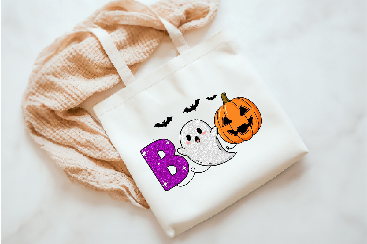 Glitter Halloween Png, an Illustration by Watercolor design (Photo 2 of 3)