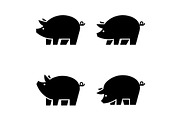 Pig Logo, a Graphic by NataliiaVolyk (Thumbnail 4 of 6)