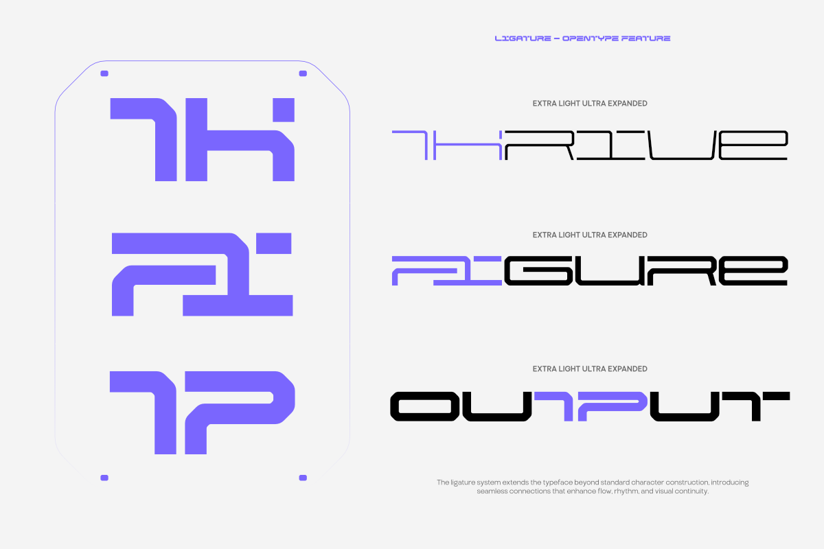 TBJ Epic Cube Display Sans Expanded, a Sans Serif Font by Taboja Studio (Photo 5 of 16)