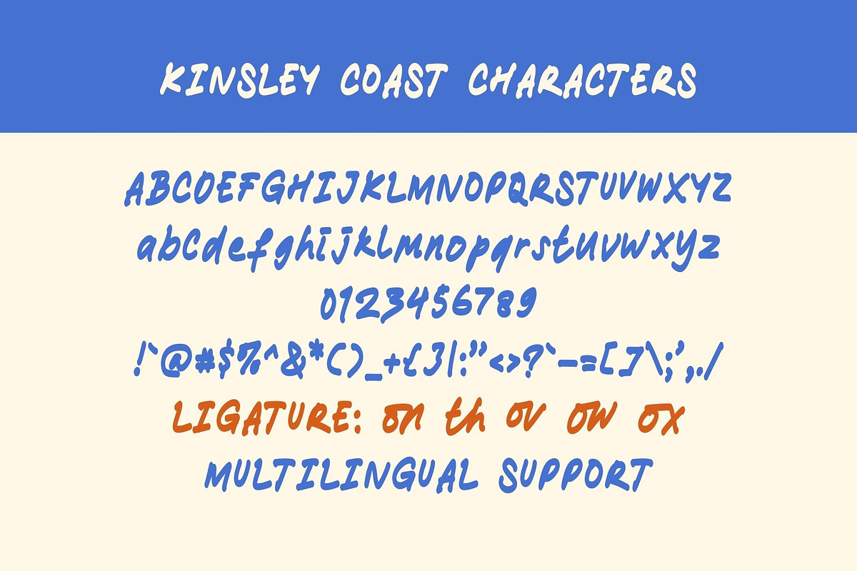 Kinsley Coast, a Handwritten Font by Xelo Graph (Photo 6 of 6)