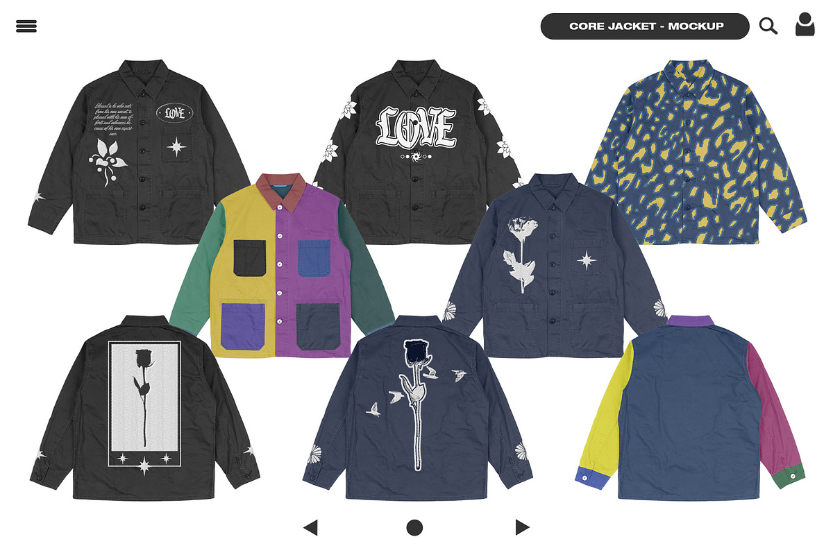 Core Jacket - Mockup, a Hoody Mockup by DaldSgh (Photo 2 of 13)
