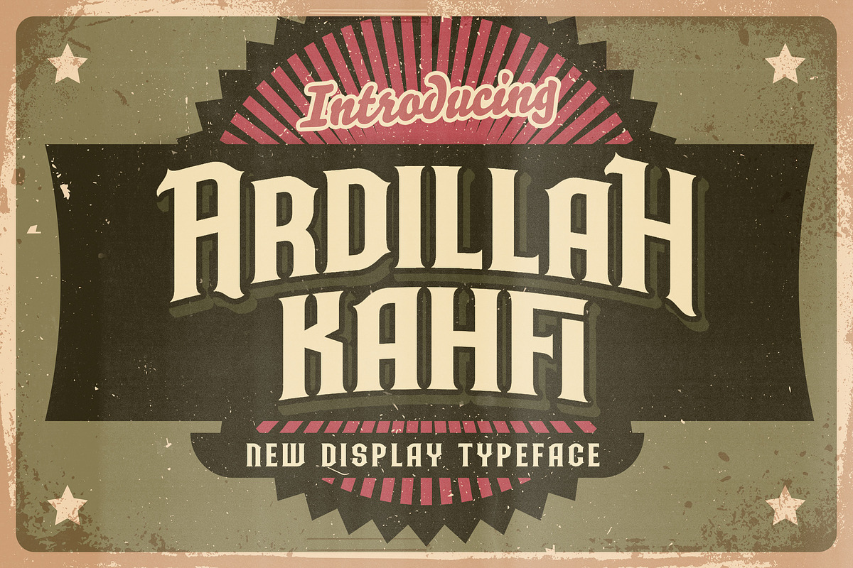 Ardilah Kafi - Victorian Style Font, a Blackletter Font by StringLabs (Photo 1 of 14)