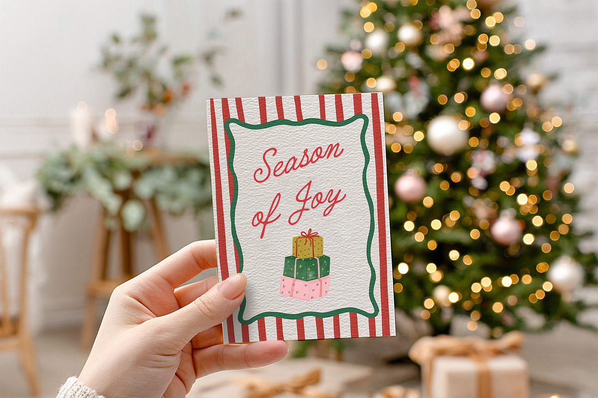 Whimsical Christmas Frames & Clipart, an Object Graphic by Essentially Nomadic (Photo 9 of 9)
