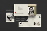 RUBE | Fashion Media Kit, a Presentation Template by CreativexGenius (Thumbnail 3 of 10)