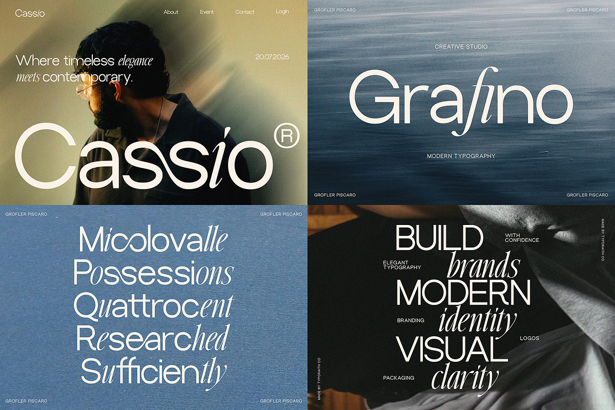 Brand Font Bundle, a Serif Font by Typoraith Co (Photo 3 of 11)
