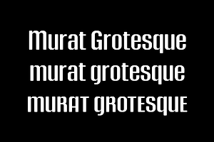 Murat Grotesque - 50% SAVE