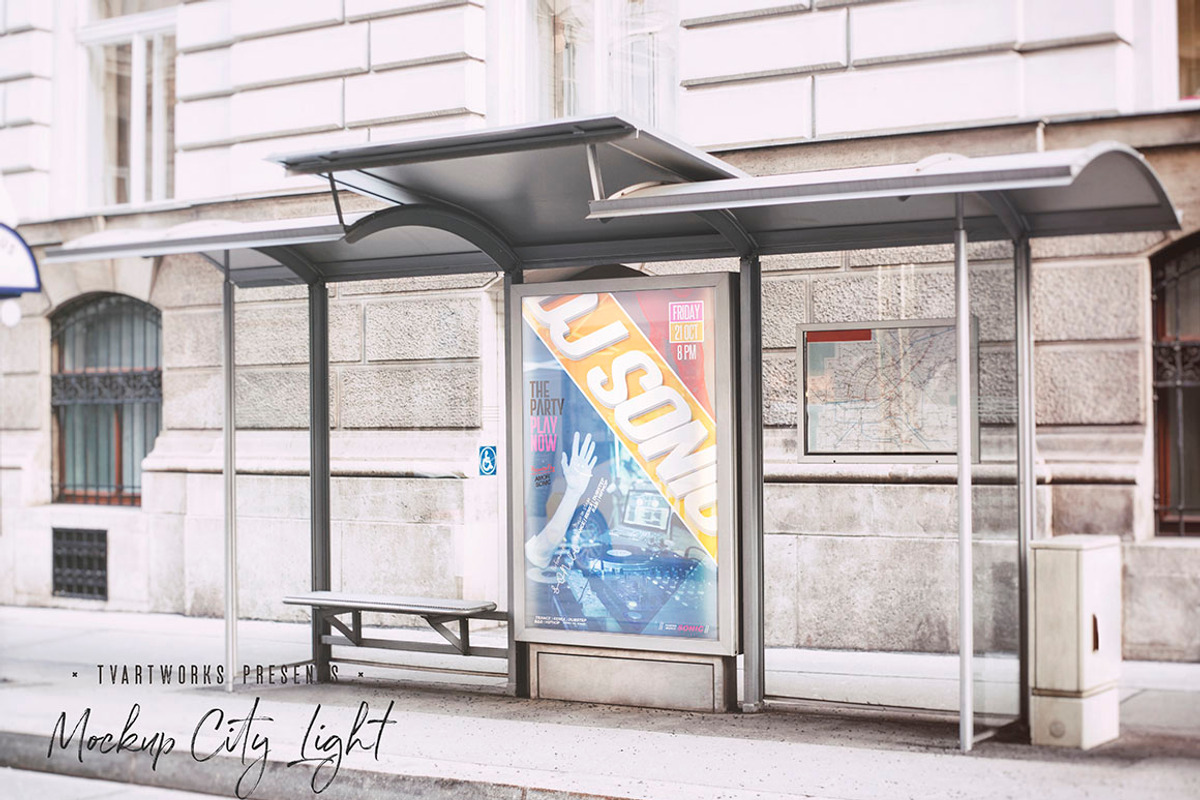 27 Outdoor Advertising Mockups, an Advertising Mockup by TVartworks (Photo 23 of 37)