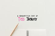Handwritten Skinny Plump Font, a Serif Font by TessShearer (Thumbnail 2 of 3)
