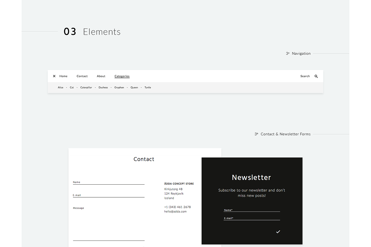 Ädda - Design + Lifestyle WordPress, a WordPress Template by Sjá Agency (Photo 4 of 6)