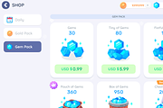 GUI Pro - Simple Casual, an UI Kit Template by LAYERLAB (Thumbnail 87 of 108)