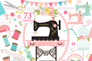 Sewing Machine, Sewing, an Illustration by Mia's Graphic Design (Thumbnail 3 of 9)