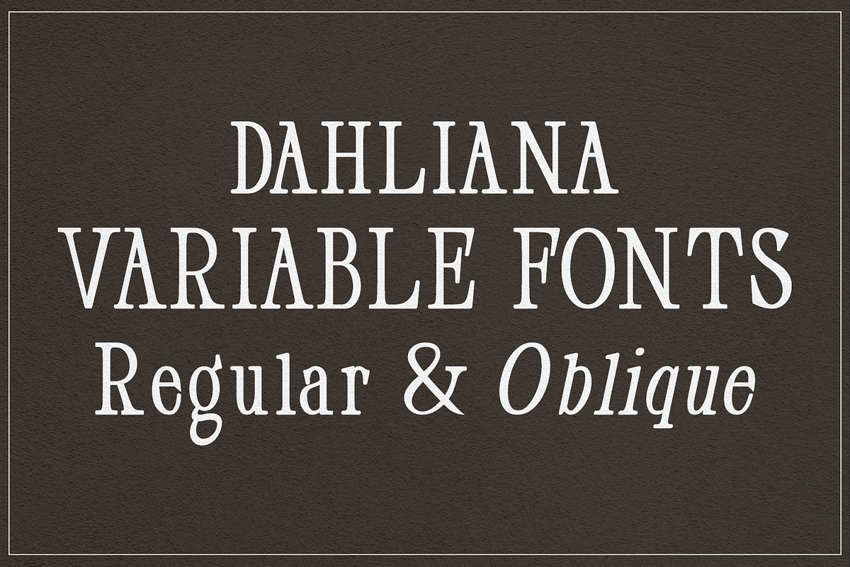 Dahliana Serif classic Old Style, a Serif Font by LuhopCreative (Photo 3 of 6)