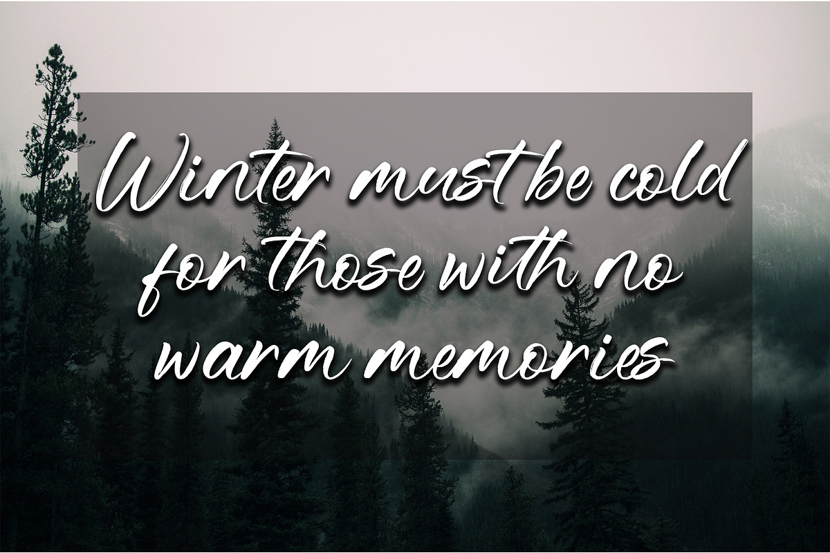 Christmas Merryland - Popular Brush, a Handwritten Font by Letterara (Photo 5 of 11)