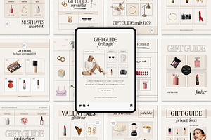 Gift Guide LTK Canva Template