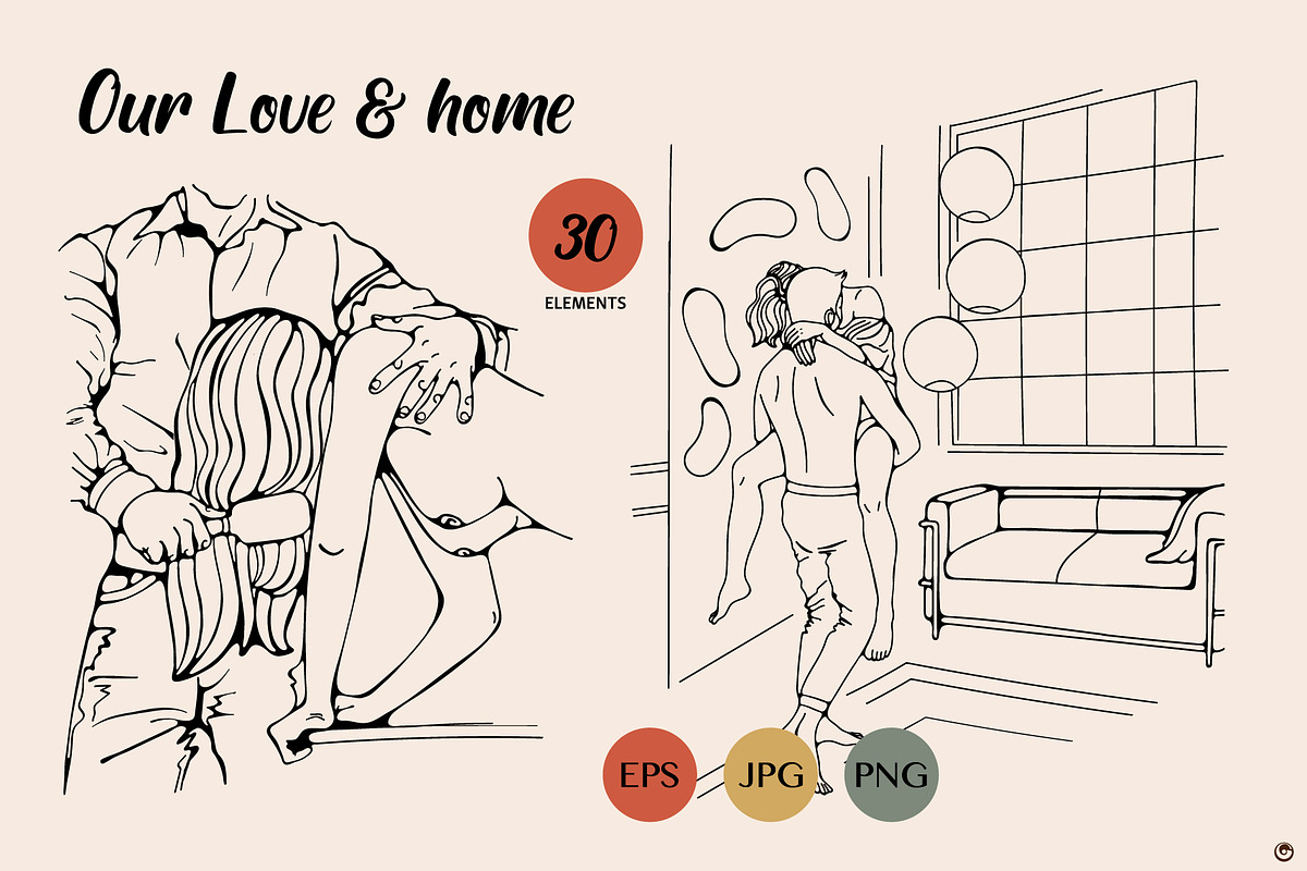 Our love and home, a Person Illustration by Olillia (Photo 9 of 14)