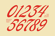 Heldies – Retro Vintage Script Font, a Script Font by Blankids Studio (Thumbnail 7 of 12)