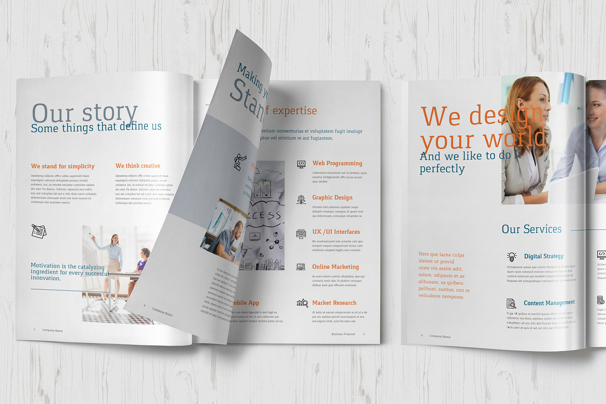 Proposal - Canva version, a Brochure Template by Sabin (Photo 3 of 8)