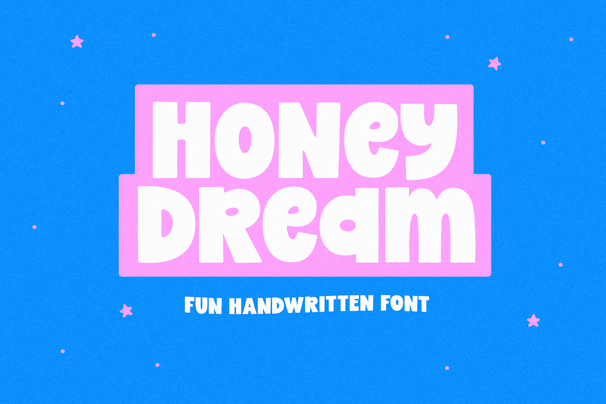 Honey Dream | Quirky Sans Font, a Sans Serif Font by KA Designs (Photo 1 of 12)