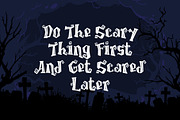 Monster Pumpkin, a Font by sancreastd. (Thumbnail 3 of 5)