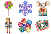 90s Retro Christmas Clipart, a Seasonal Illustration by CitraGraphics (Thumbnail 3 of 10)