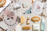 Spa & Beauty Product Mockup Set, a Cups & Container Mockup by YuMyart (Thumbnail 4 of 6)
