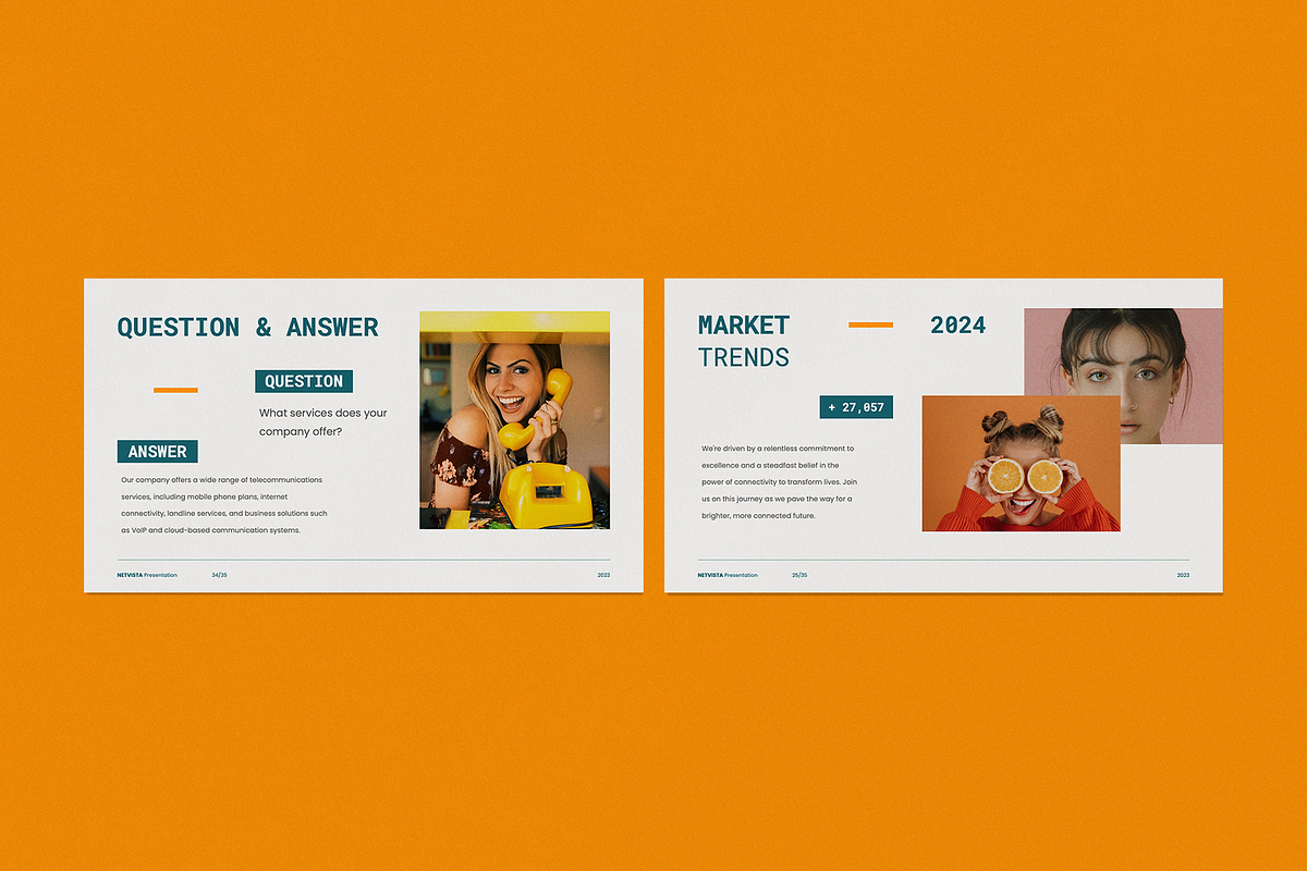 Netvista Pitch Deck - Powerpoint, a Presentation Template by Surotype (Photo 8 of 9)