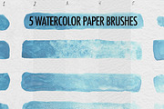 Watercolor Brushes For Procreate, a Brush Add-On by Nuclear Brushes (Thumbnail 6 of 10)