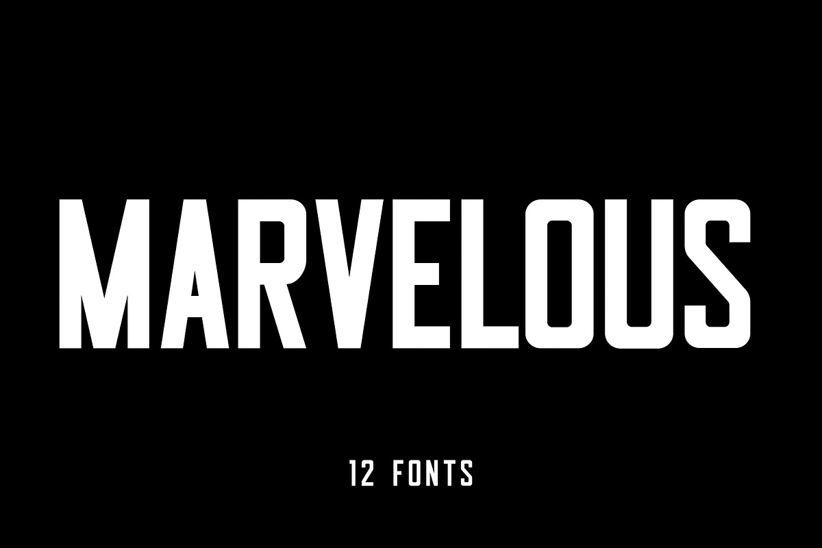 Marvelous, a Sans Serif Font by Umitype (Photo 1 of 12)