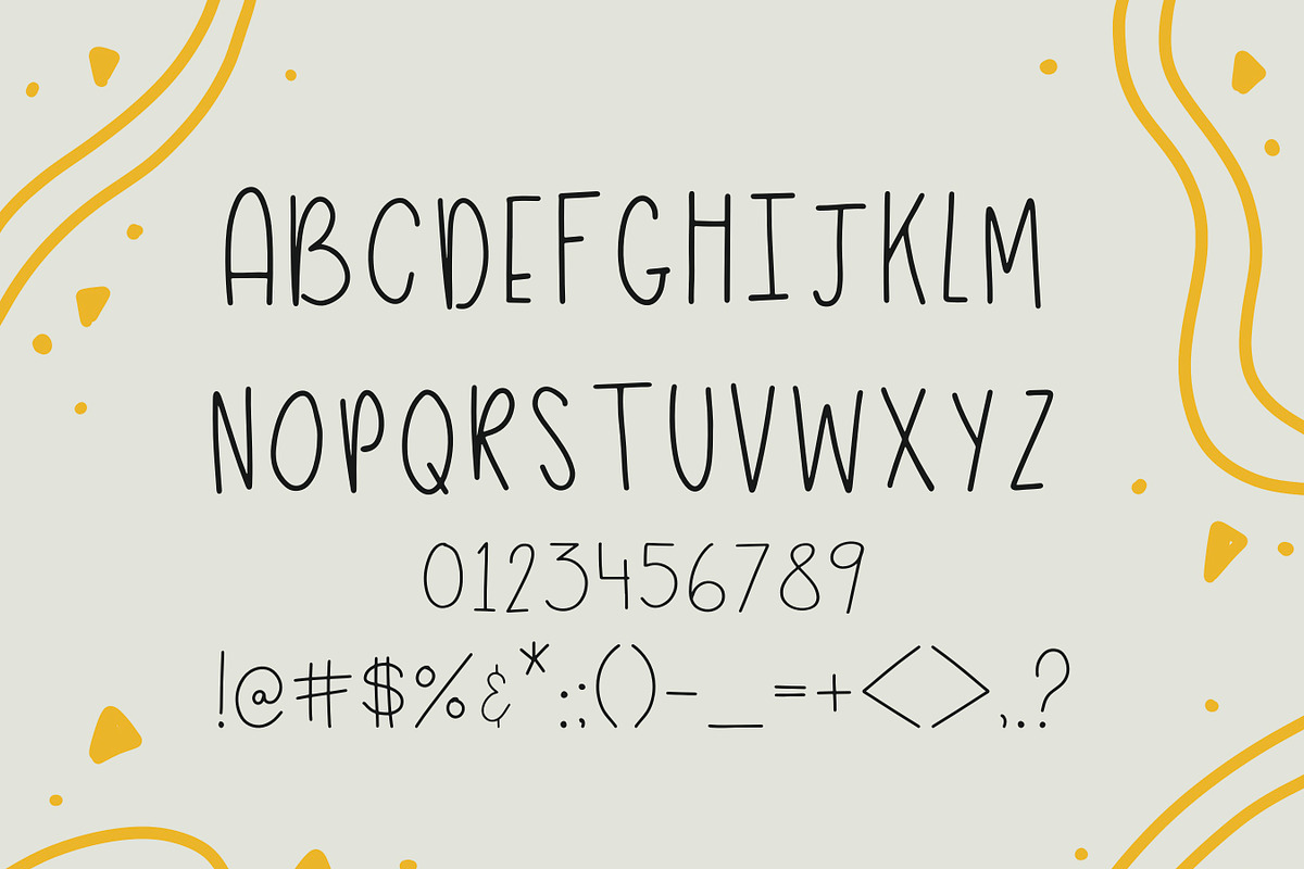 Oliver - Skinny All Caps Font preview 2