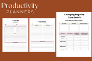 Productivity Planner - 65-Pages, a Stationery Template by Local Marketing Templates (Thumbnail 2 of 7)