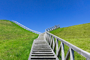 Wooden steps, a Nature Photo by BOOCYS